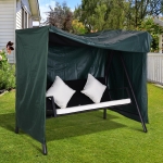 Outsunny Large Patio Swing Chair Cover Outdoor Furniture Protector Green