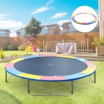 HOMCOM Round Trampoline Pad 14ft Outdoor Bounce Jump Safety Frame Exercise Replacement