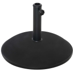Outsunny 20" Round 55 lb Outdoor Patio Round Minimalist Cement Umbrella Stand Base