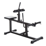Soozier Adjustable Steel Seated Calf Raise Exercise Strength Training Gym Equipment