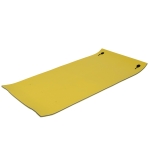 HOMCOM Floating Water Mat Float Pad Used in Lake Pool Water Beach Sea Ocean Yellow
