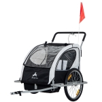 Aosom Elite Two-Wheel Bicycle Cargo Trailer