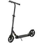 Soozier One-click Folding Kick Scooter w/ Adjustable Height and Dual Brake System