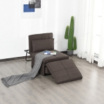 HOMCOM 4 in 1 Multi Function Sofa Bed Sleeper Lounger with Adjustable Backrest