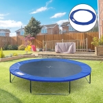 HOMCOM 8ft Trampoline Pad Spring Safety Replacement Gym Bounce Jump Cover EPE Foam (Blue)