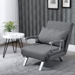 HOMCOM Convertible Sleeper Chair Folding Sofa Bed