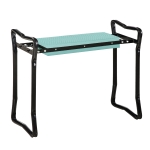 Outsunny Padded Folding Garden Kneeler Bench with Handles