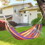 Outsunny 79"x40" Hammock Bed Swing Chair Lounge Garden Camping Hiking