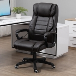 Vinsetto Massage Office Chair, High Back Executive Office Chair with 6-Point Vibration, Adjustable Height, Swivel Seat and Rocking Function, Brown