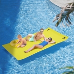 Soozier 9.8FT Floating Water Mat Float Pad Pool Beach Sea Ocean Adults Kids Yellow