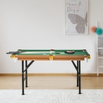 Soozier 54.3"L Portable Mini Billiard/Pool Table Folding with All Accessories