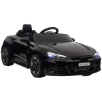 Aosom Kids Ride on Car with Remote Control, 12V 3.1 MPH Electric Car for Kids Ride-on Toy for 37-60 Months Boys and Girls with Suspension System, Horn Honking, Music, Lights, Black