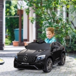Aosom Officially Licensed Kids Ride-On Car 12V Electric Ride On Car Perfect Toy Gift with Remote Control Suspension Wheel, Black