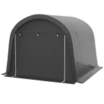 Outsunny 10' x 10' Outdoor Storage Tent, Heavy Duty and Waterproof Portable Shed for Bike, Motorcycle & Garden Tools
