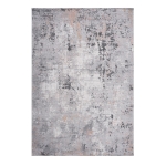 Naar 6x9 Abstract Stain-Resistant Area Rug with Cotton Backing, Medium Pile Height, Kid and Pet-Friendly Carpet, 93" L x 79" W x 0.35" H, Gray