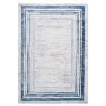 Naar 6x9 Stain-Resistant Area Rug with Cotton Backing, Medium Pile Height, Stylish Kid and Pet-Friendly Carpet, 93" L x 79" W x 0.35" H, Blue