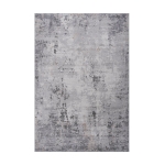 Naar 2x3 Stain-Resistant Area Rug with Cotton Backing, Medium Pile Height, Kid and Pet-Friendly Carpet, 36" L x 24" W x 0.35" H, Ivory+Taupe