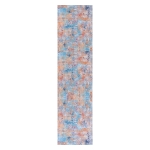 2x10 Machine Washable Area Rug with Low-Pile, Carpet for Living Room, Bedroom, Dining Room, 30" L x 120" W x 0.15" H, Multicolor