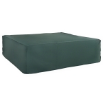 Outsunny Large Patio Garden Furniture Set Cover 600D Oxford Square Waterproof, 90.6" L x 90.6" W x 27.6" H, Green