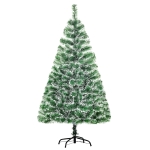 HOMCOM 5FT Indoor Christmas Tree Artificial Decoration Xmas Gift with Metal Stand 416 Tips