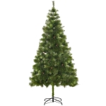 HOMCOM 7 FT Christmas Tree Artificial Pine Tree Christmas Decoration 505 Branches Green