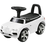 Qaba Bentley Bentayga Licensed Baby Car Foot To Floor with Horn Music, Under-Seat Storage, for 18-36 Months, White