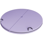 Soozier Foldable Crash Mat, Pole Padding with Carrying Handles and EPE Foam for Dance Training and Exercise, Purple