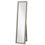 HOMCOM 15" x 62" Full Length Mirror for Bedroom, Free Standing Dressing Mirror, Wall Mirror for Living Room, Grey