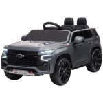 Aosom 12V Licensed Chevrolet TAHOE Ride On Car with Remote Control for 3-6 Years Old, Grey