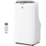HOMCOM HOMCOM Inverter Portable Air Conditioner, 3-in-1 14000 BTU Dual Hose AC Unit