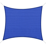 Outsunny Rectangle 20'x 16' Sun Shade Sail Top Cover Fabric Outdoor Shelter Backyard Window Garden Carrying Bag Blue