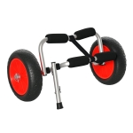 Soozier Kayak Cart Canoe Dolly for Carrying Paddleboard, Kayak Trolley Cart with Aluminum Frame & Folding Design