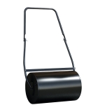 DURHAND 20" Push/Tow Behind Lawn Roller, Heavy Duty Sod Drum Roller Filled with 11 Gal Water/Sand, Grass Flattener for Yard, Patio, Park, Black