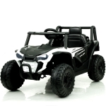 12V Ride-On UTV Toy Car with Dual Driving Modes, 2.4G Parent Remote or Manual, Vehicle for Kids Ages 3-6, 39.5″ L x 22″ W x 21″ H, White