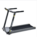 Folding Electric Treadmill with 3.5HP Motor, Multifunctional LED Display, Running Machine for Compact Room, 61.5" L x 24.5" W x 45.5" H, Grey