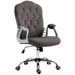 Vinsetto Home Office Chair with Adjustable Height and Tilt, Dark Gray
