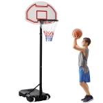 Soozier Portable Kids Basketball Hoop with Wheels
