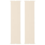 Outsunny 2 Pcs Pergola Replacement Canopy, UV Protection Pergola Shade Cover, Easy to Install, for 10 x 12ft Pergola, Khaki