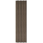 HOMCOM 95" x 8" Wood Panels for Wall, 4 Pack Acoustic Panels, Sound Absorbing Slat Wall For Interior Wall Decor, Home, Walnut