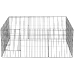 PawHut 30inch Foldable Metal Exercise Pet Playpen Yard Dog Puppy Kennel Cage 12 Panel