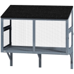 PawHut Catio Outdoor Cat Enclosure Expandable Wooden Cat House with 2 Doors for Window, 39.4"L