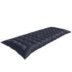 Outsunny Sleeping Mat, Camping Mat Pad with Elastic Straps, Dark Grey