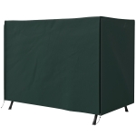 Outsunny 3-Seater Patio Swing Cover, Outdoor Garden Furniture Protection Hammock Glider Cover, 81" x 49" x 65", Dark Green