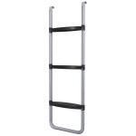 Soozier Trampoline Ladder Steel, 2/3 Steps Outdoor Trampoline Accessories, 38 Inch Length