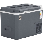 Outsunny 12 Volt Car Refrigerator, 26QT Car Fridge with App Control, 12/24V DC and 100-240V AC, -4℉-68℉, Travel Camping