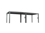 FlexPatio POWER+ PRO Gen 2 Motorized Pergola - 10' x 26' Gray, 6063-T5 Aluminum, Motorized Louvers & LED Lighting
