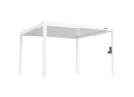FlexPatio POWER+ PRO Gen 2 Motorized Pergola 13' x 13' White – 6063-T5 Aluminum, Motorized Louvers, LED, IP68 Outlets, 165 MPH Wind