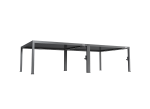 FlexPatio POWER+ PRO Gen 2 Motorized Pergola 16' x 32' Gray - 6063-T5 Aluminum, Motorized 120° Louvers, LED, IP68, 165 MPH/50 PSF