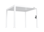 FlexPatio POWER+ PRO Gen 2 Motorized Pergola, Motorized Louvers, 10' x 10', White, 6063-T5 Aluminum