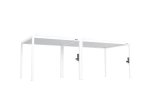 FlexPatio POWER+ Gen 2 Motorized Pergola — Louvered Motorized Roof, 10'L x 23'W, White, 6063-T5 Aluminum